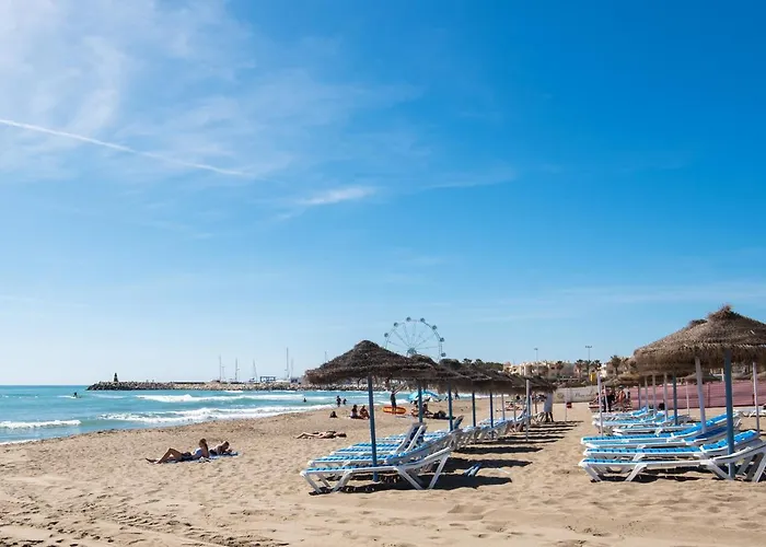 Appartement Aloha Marina Private 1st Line Ocean Carihuela Torremolinos