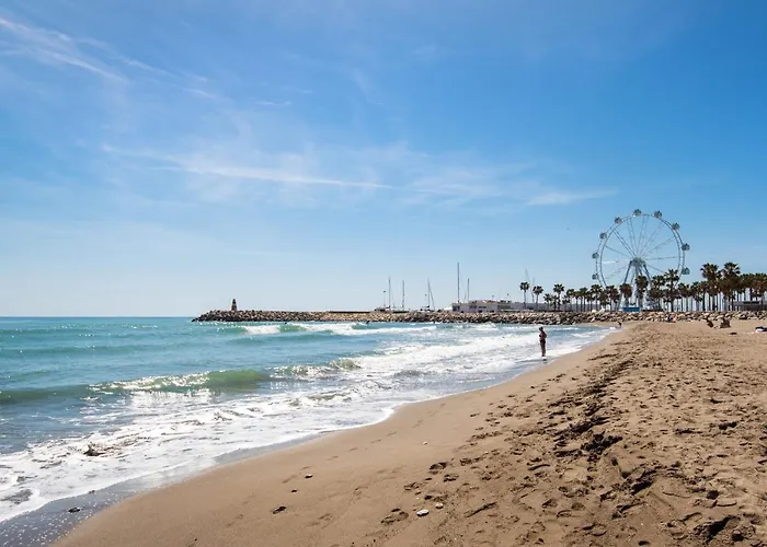 Aloha Marina Private 1st Line Ocean Carihuela Appartement