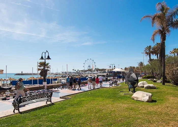 Aloha Marina Private 1st Line Ocean Carihuela Appartement