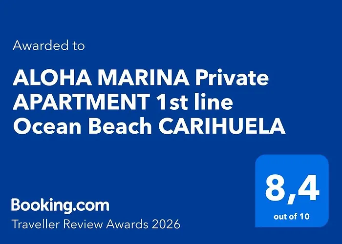 Apartment Aloha Marina Private 1st Line Ocean Carihuela *