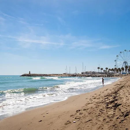 Aloha Marina Private 1st Line Ocean Carihuela Lägenhet